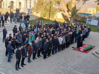 Birinci Qarabağ müharibəsində itkin düşən şəhidin qalıqları Şuşada dəfn edilib (FOTO/VİDEO)