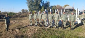 Tərtərdə Birinci Qarabağ müharibəsinin şəhidi Möhübbət Mustafayev dəfn edildi (FOTO)