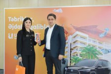 Unibank “Əjdaha” lotereyanın növbəti qaliblərinə hədiyyələri təqdim edib (FOTO)