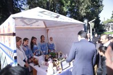 Xaçmaz rayonunda "Peşəmizi Sevirik" adlı satış yarmarkası təşkil olunub (FOTO)