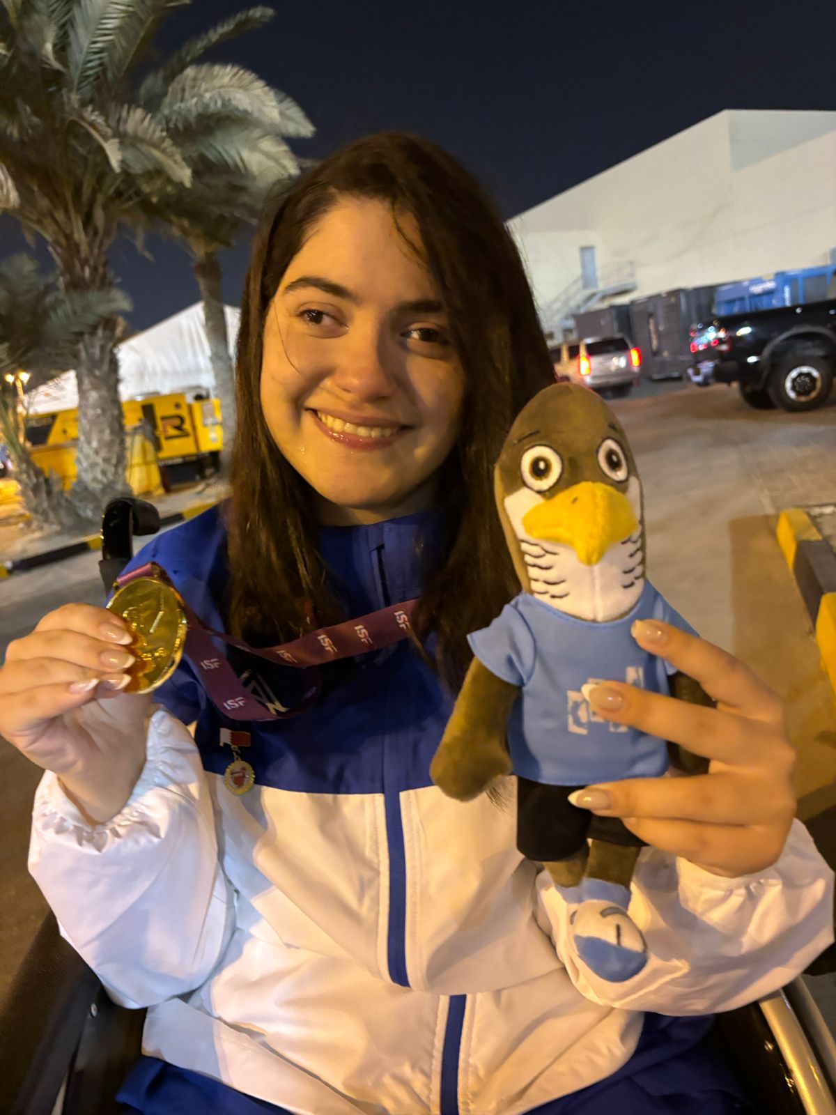 UNEC nəzdində Sosial İqtisadi Kollecin tələbəsi Bəhreyndə keçirilən Gimnaziadada qızıl medal qazanıb (FOTO)