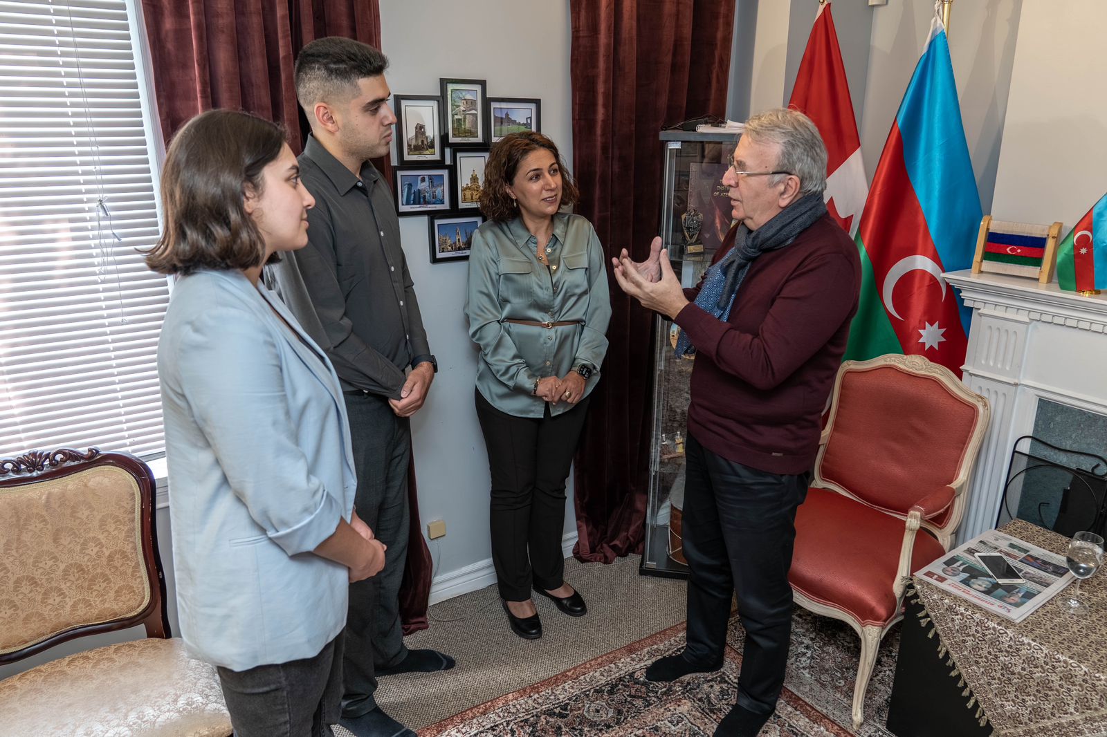 Toronto şəhərində Kanada Azərbaycanlı Gənclər Birliyi yaradılıb (FOTO)