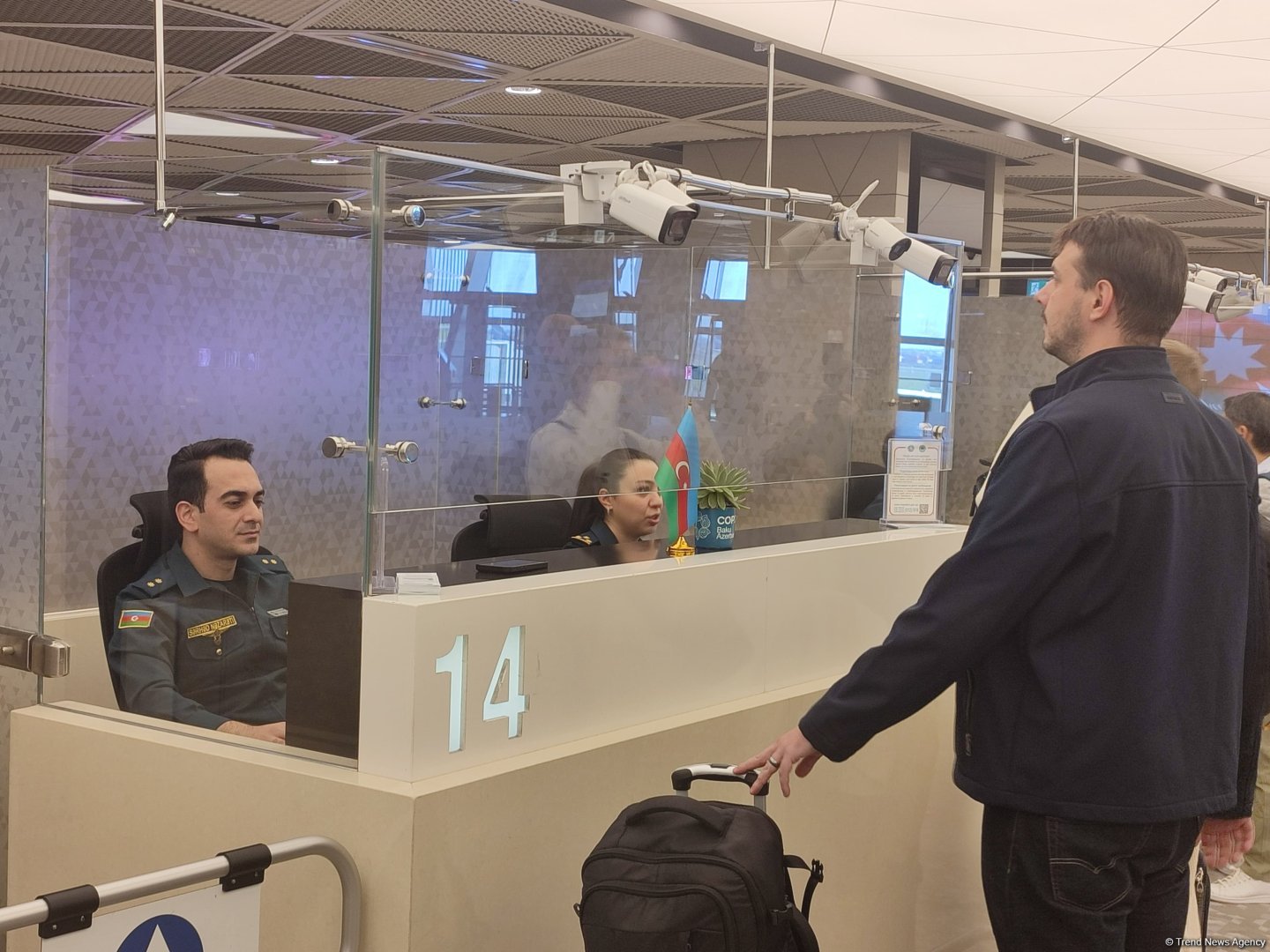 Dövlət Sərhəd Xidmətinin Sərhəd Nəzarəti Komandanlığına media-tur təşkil edilib (FOTO)