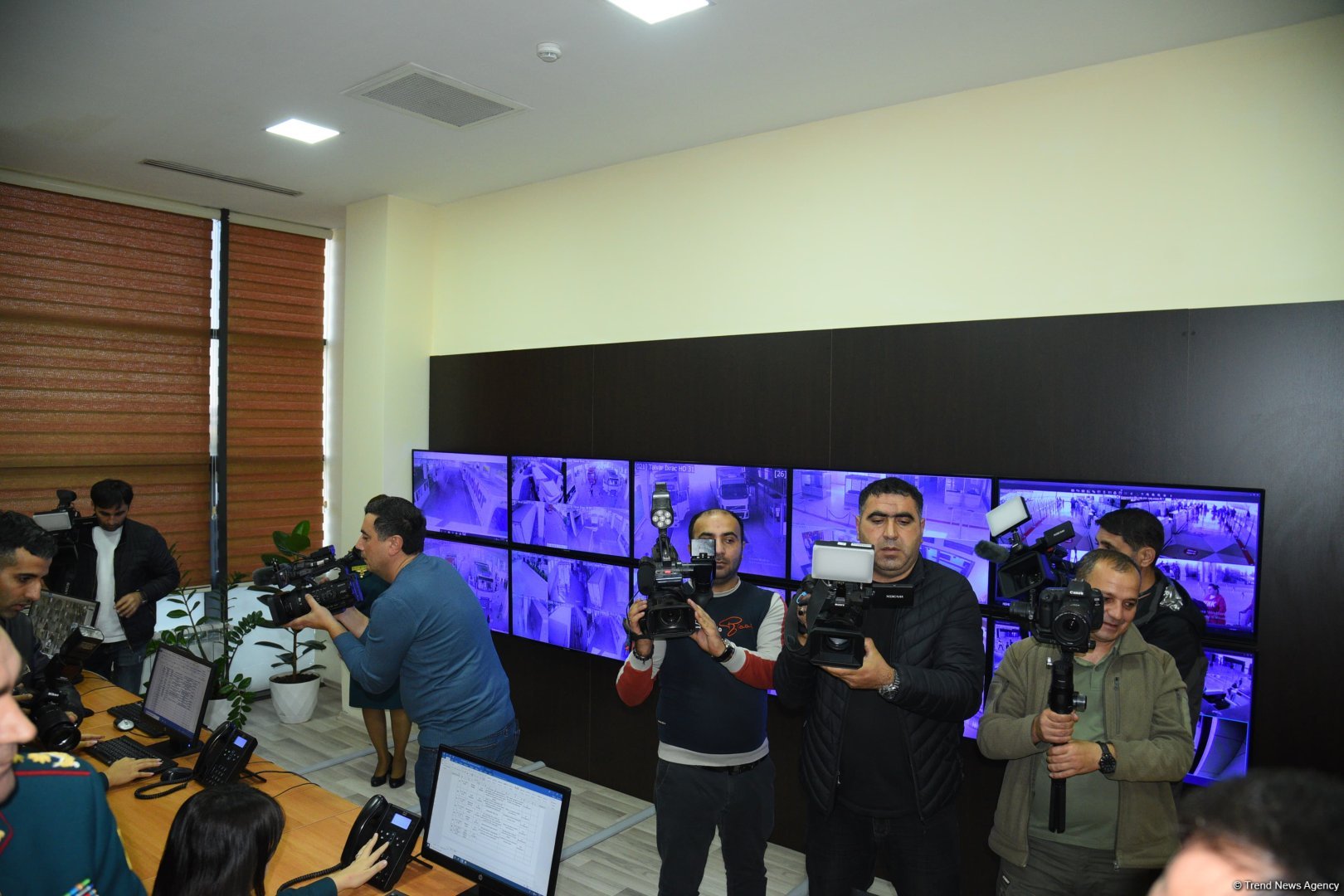 Dövlət Sərhəd Xidmətinin Sərhəd Nəzarəti Komandanlığına media-tur təşkil edilib (FOTO)