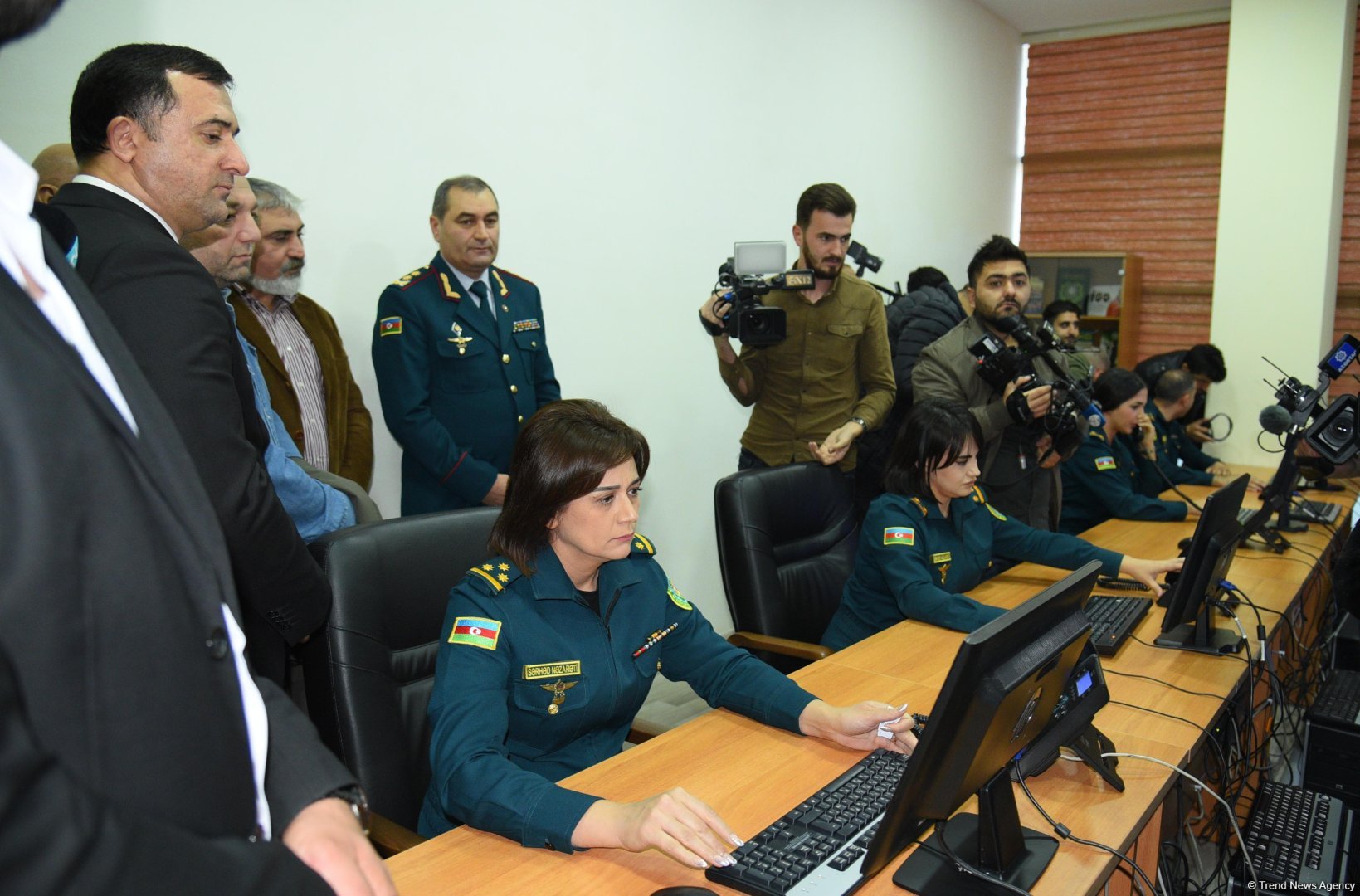 Dövlət Sərhəd Xidmətinin Sərhəd Nəzarəti Komandanlığına media-tur təşkil edilib (FOTO)