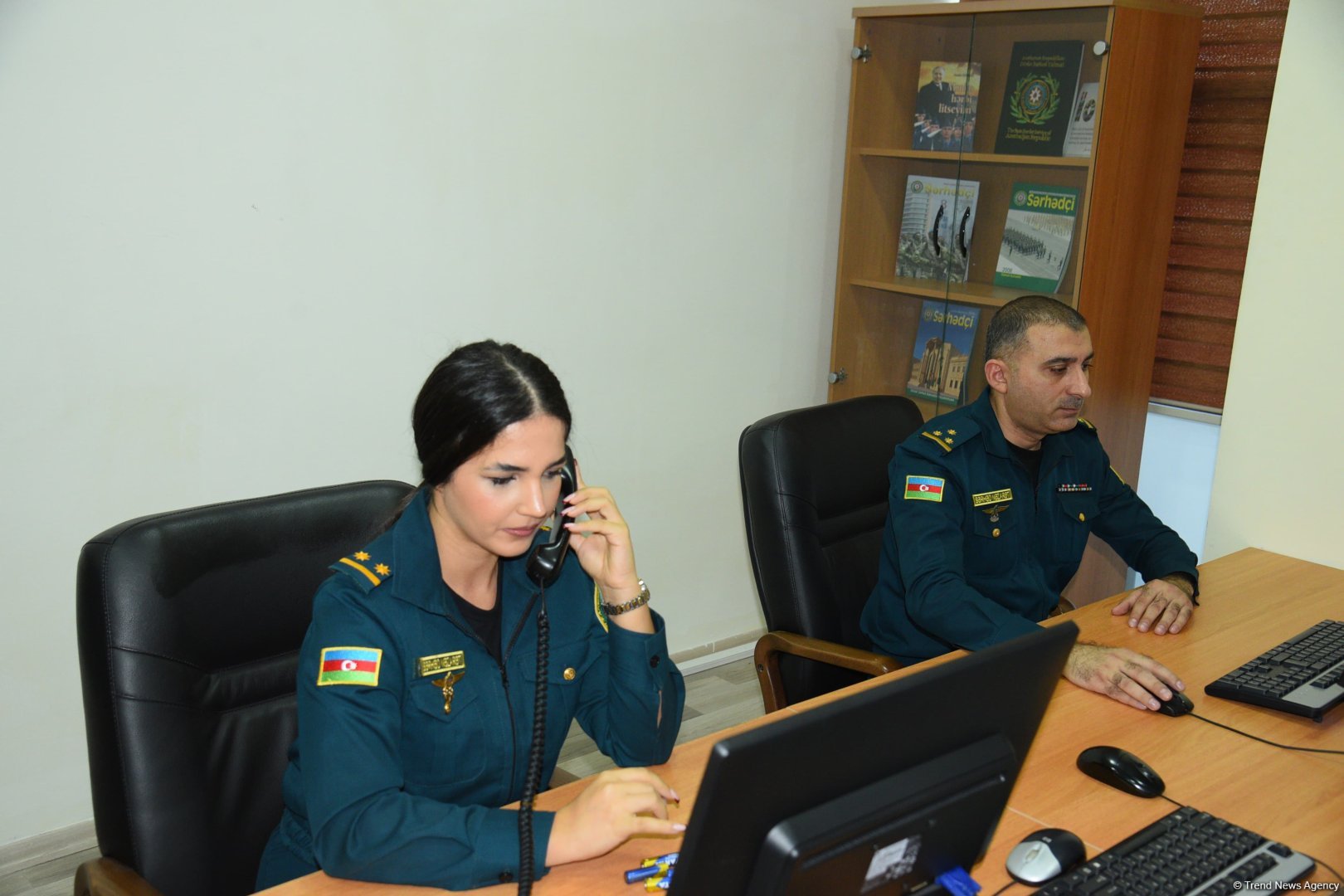 Dövlət Sərhəd Xidmətinin Sərhəd Nəzarəti Komandanlığına media-tur təşkil edilib (FOTO)