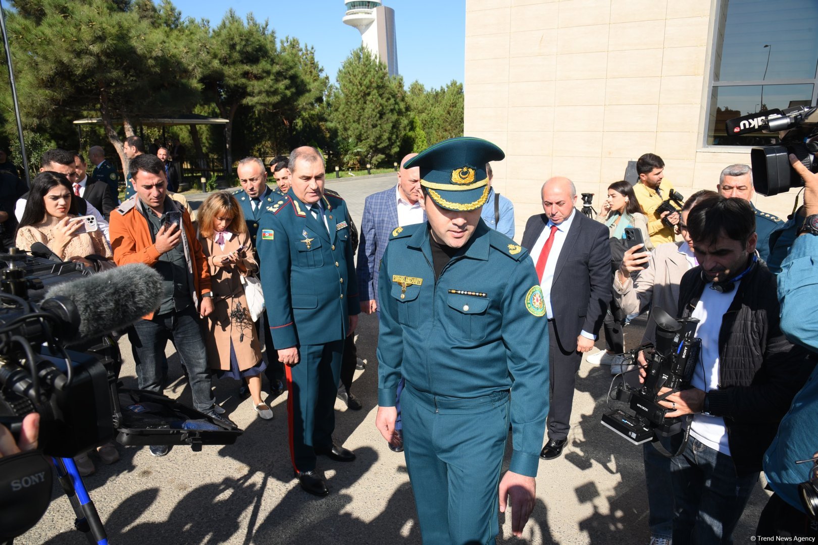 Dövlət Sərhəd Xidmətinin Sərhəd Nəzarəti Komandanlığına media-tur təşkil edilib (FOTO)