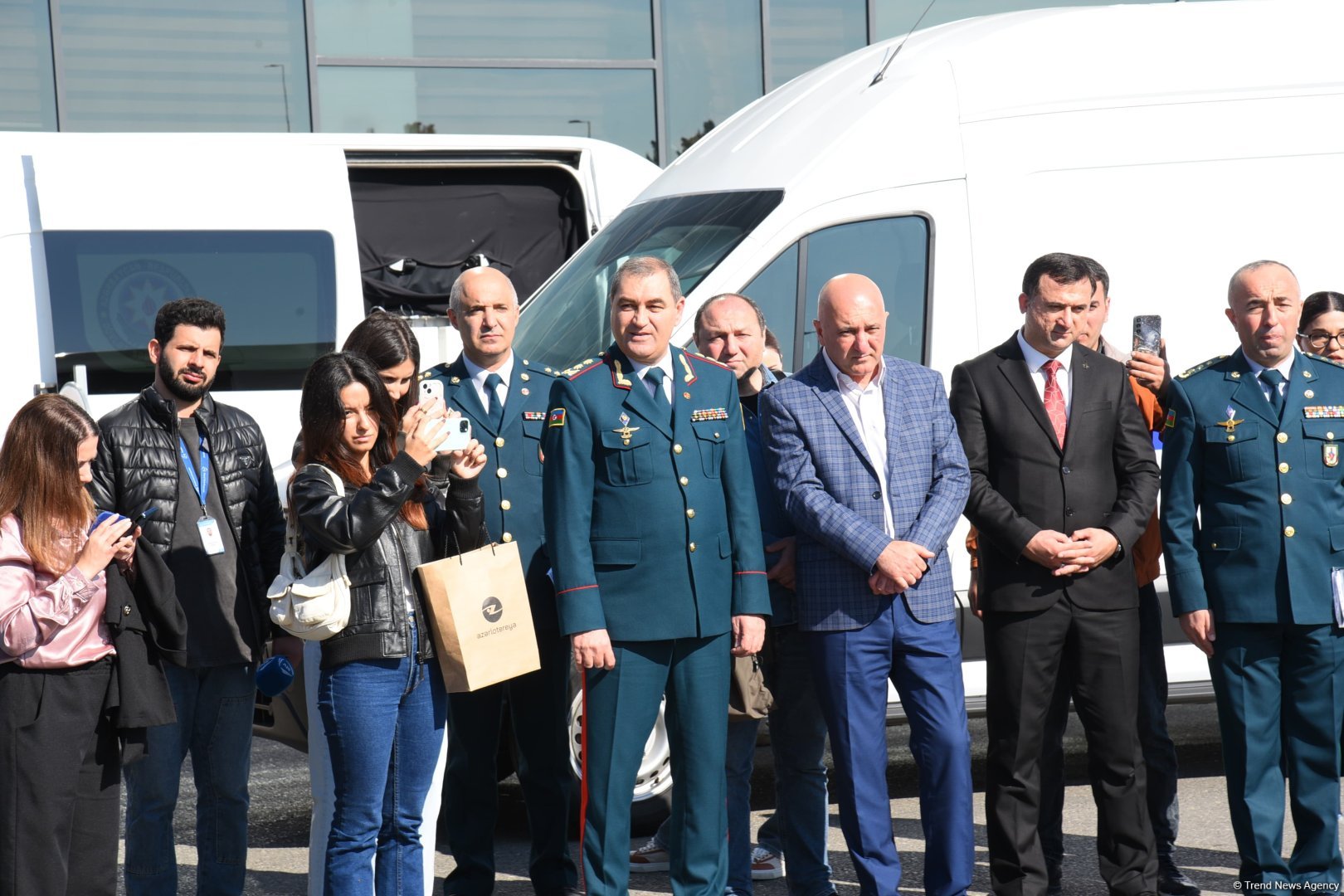 Dövlət Sərhəd Xidmətinin Sərhəd Nəzarəti Komandanlığına media-tur təşkil edilib (FOTO)