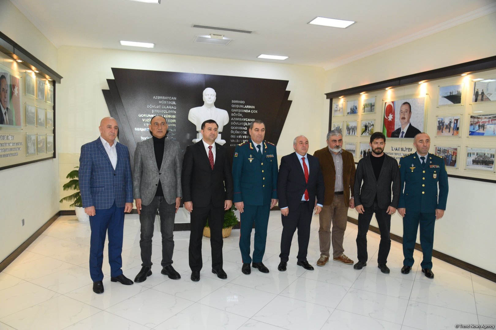 Dövlət Sərhəd Xidmətinin Sərhəd Nəzarəti Komandanlığına media-tur təşkil edilib (FOTO)