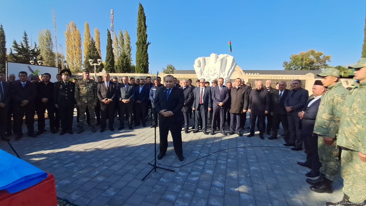 Tərtərdə Birinci Qarabağ müharibəsinin şəhidi Möhübbət Mustafayev dəfn edildi (FOTO)