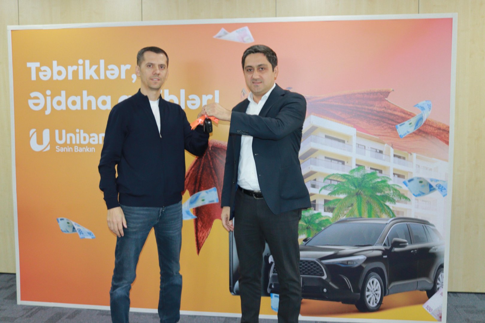 Unibank “Əjdaha” lotereyanın növbəti qaliblərinə hədiyyələri təqdim edib (FOTO)