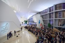 Heydər Əliyev Mərkəzində Lorenso Kuinnin “Təbiətdə tarazlıq” sərgisi açılıb (FOTO)