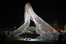 Heydər Əliyev Mərkəzində Lorenso Kuinnin “Təbiətdə tarazlıq” sərgisi açılıb (FOTO)