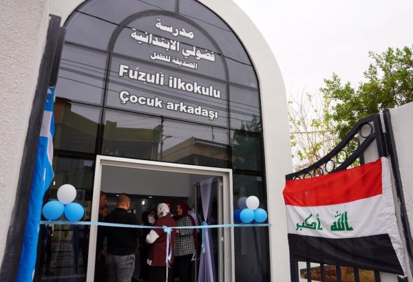 İraqın Kərkük şəhərində Azərbaycan şairi Məhəmməd Füzuli adına məktəbin açılışı olub (FOTO/VİDEO)