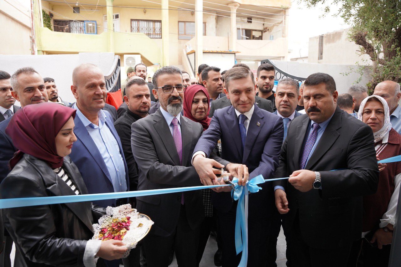 İraqın Kərkük şəhərində Azərbaycan şairi Məhəmməd Füzuli adına məktəbin açılışı olub (FOTO/VİDEO)