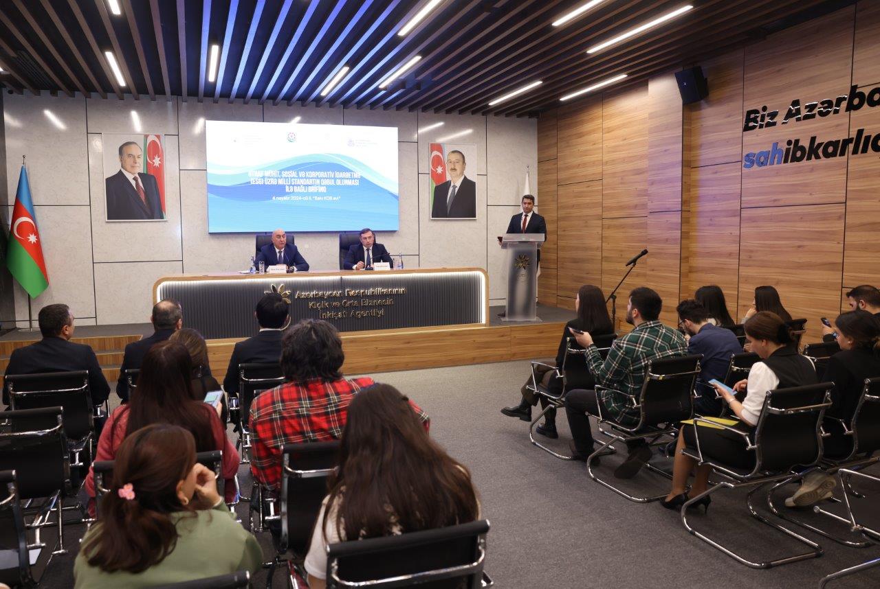 Ətraf mühit, sosial və korporativ idarəetmə üzrə milli standart qəbul olunub (FOTO)