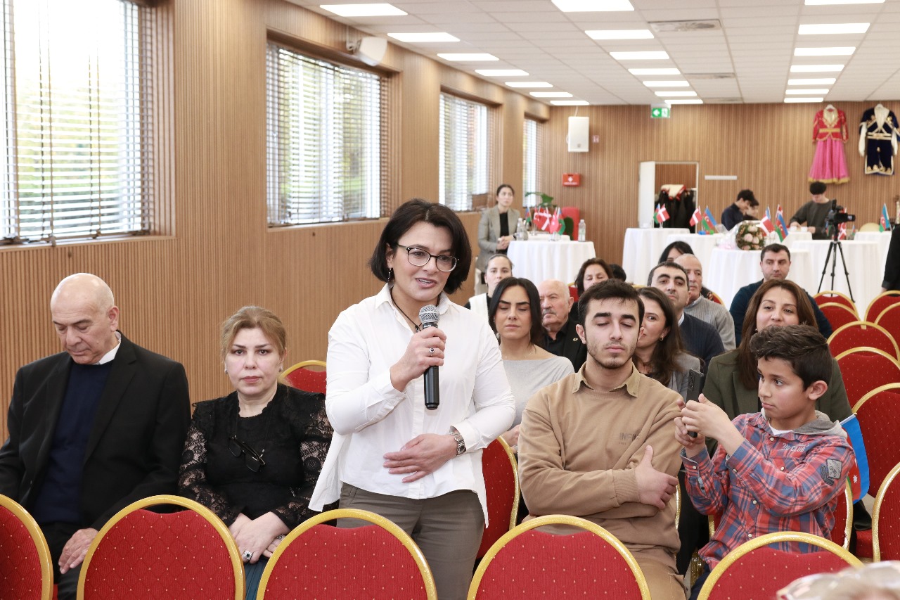 Danimarkada Azərbaycan icması ilə görüş keçirilib (FOTO)