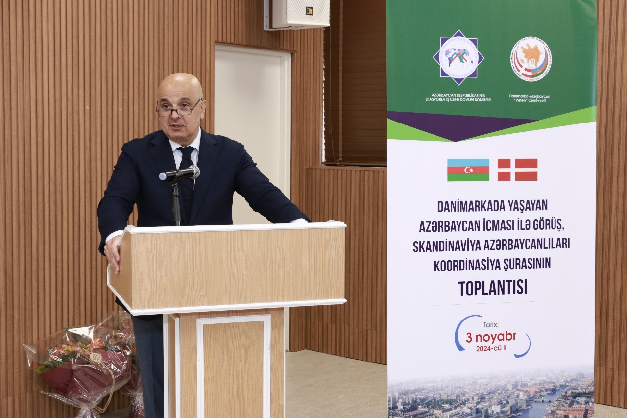 Danimarkada Azərbaycan icması ilə görüş keçirilib (FOTO)