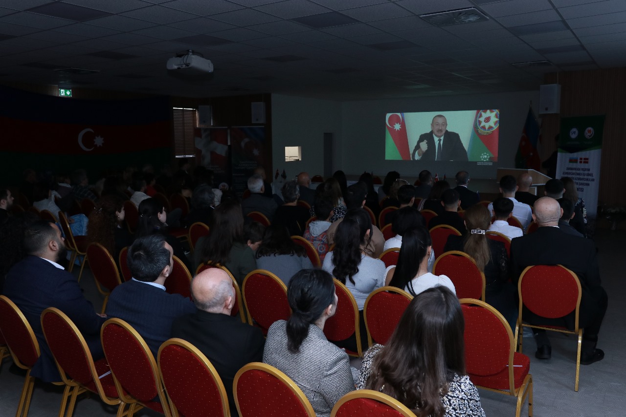 Danimarkada Azərbaycan icması ilə görüş keçirilib (FOTO)