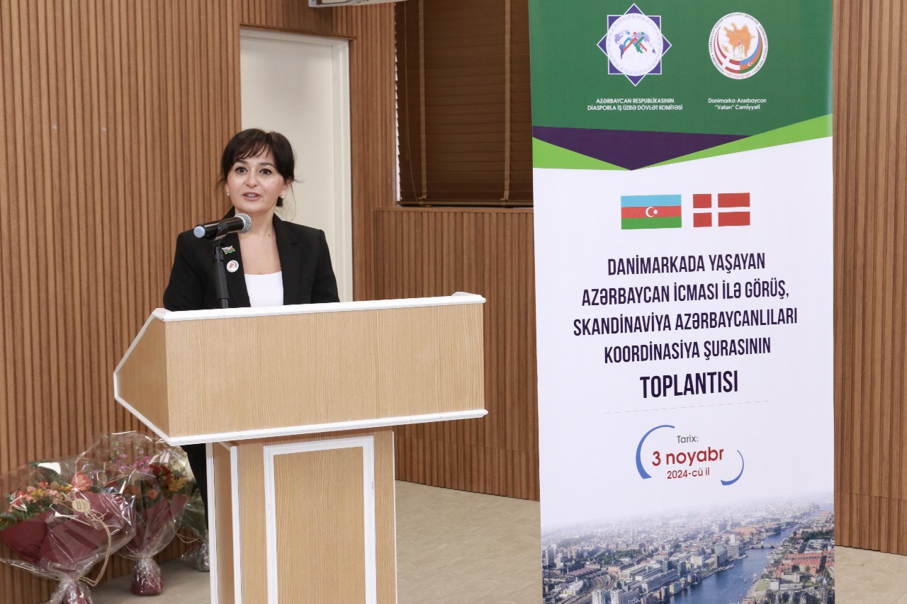 Danimarkada Azərbaycan icması ilə görüş keçirilib (FOTO)