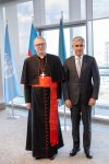 Vatikan rəsmisi daimi dəstəyə görə Azərbaycana minnətdarlığını çatdırıb (FOTO)