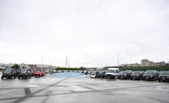 Prezident İlham Əliyev və Birinci xanım Mehriban Əliyeva Bakı Olimpiya Stadionunun ərazisində COP29-la bağlı yaradılan şəraitlə tanış olublar (FOTO/VİDEO) (YENİLƏNİB)