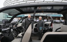 Prezident İlham Əliyev və Birinci xanım Mehriban Əliyeva Bakı Olimpiya Stadionunun ərazisində COP29-la bağlı yaradılan şəraitlə tanış olublar (FOTO/VİDEO) (YENİLƏNİB)