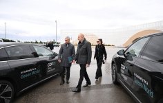 Prezident İlham Əliyev və Birinci xanım Mehriban Əliyeva Bakı Olimpiya Stadionunun ərazisində COP29-la bağlı yaradılan şəraitlə tanış olublar (FOTO/VİDEO) (YENİLƏNİB)