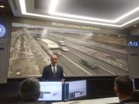 "Zəfər Yolu"nda elektron tərəzi məntəqələrinin quraşdırılması işlərinə başlanılıb (FOTO)
