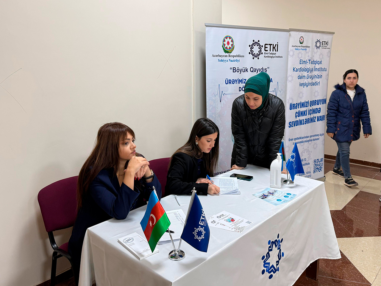 Səhiyyə Nazirliyi Xankəndidə əhali üçün kardioloji müayinələr təşkil edilib (FOTO)