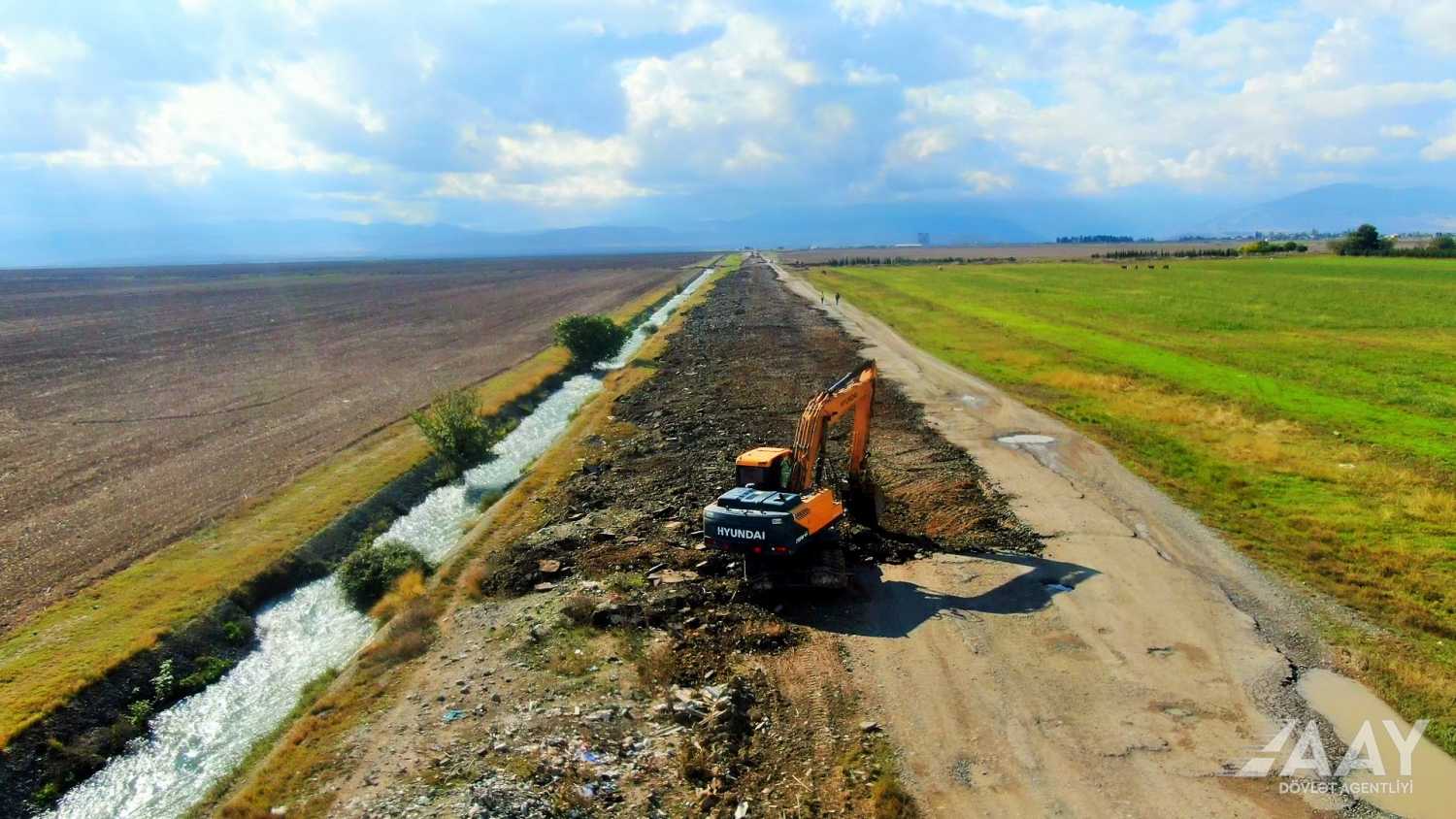 Tərtər-Ağdərə avtomobil yolunun inşasına başlanılıb (FOTO/VİDEO)