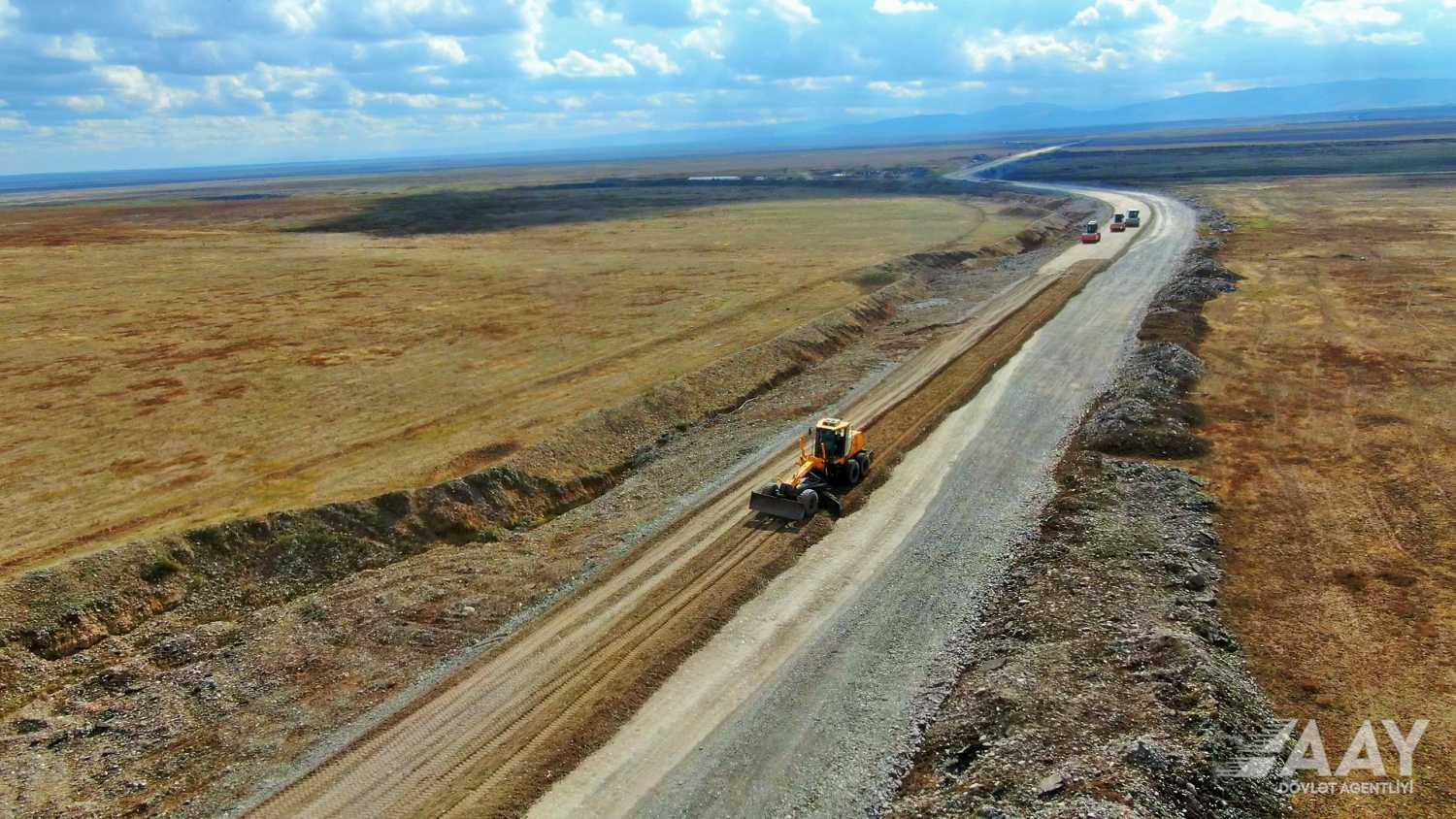 Tərtər-Ağdərə avtomobil yolunun inşasına başlanılıb (FOTO/VİDEO)