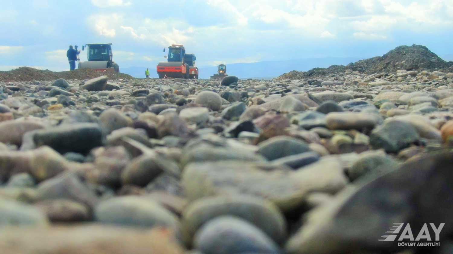 Tərtər-Ağdərə avtomobil yolunun inşasına başlanılıb (FOTO/VİDEO)