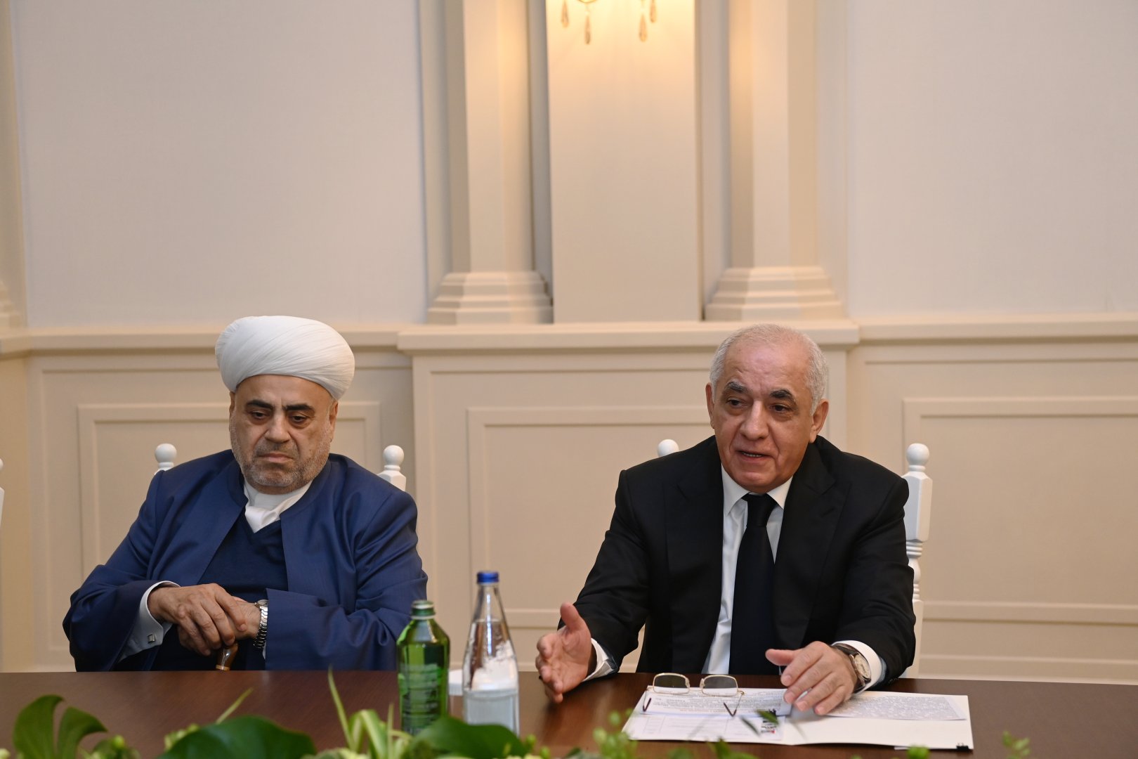 Əli Əsədov Dini Liderlərin Qlobal Sammitinin iştirakçıları ilə görüşlər keçirib (FOTO)