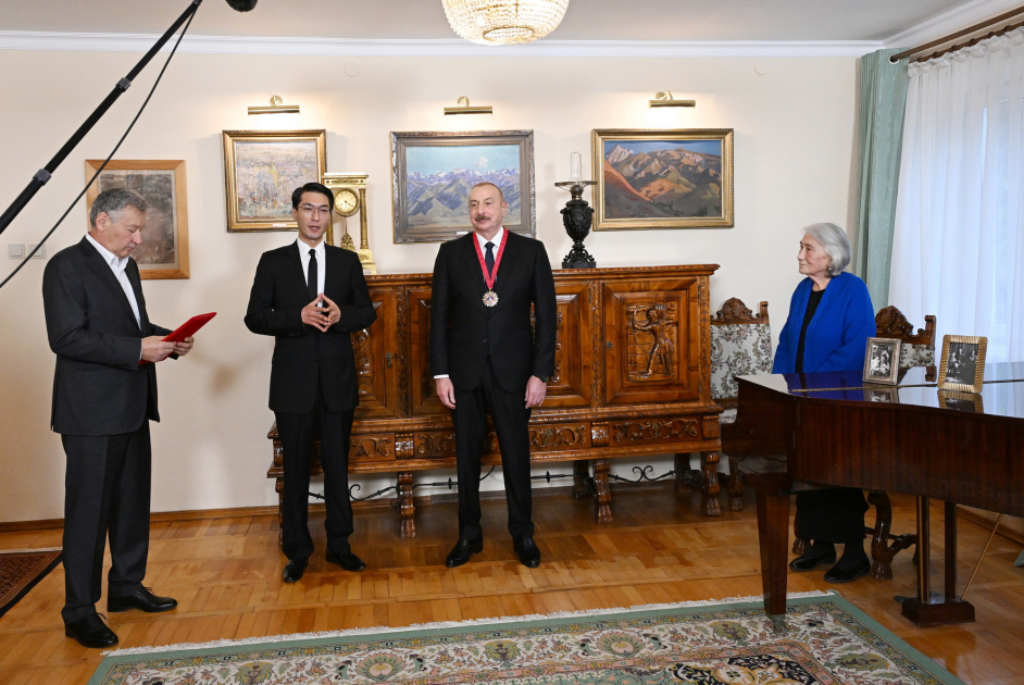 Bişkekdə Prezident İlham Əliyevə “Çingiz Aytmatov” ordeni təqdim edilib (FOTO/VİDEO) (YENİLƏNİB-2)