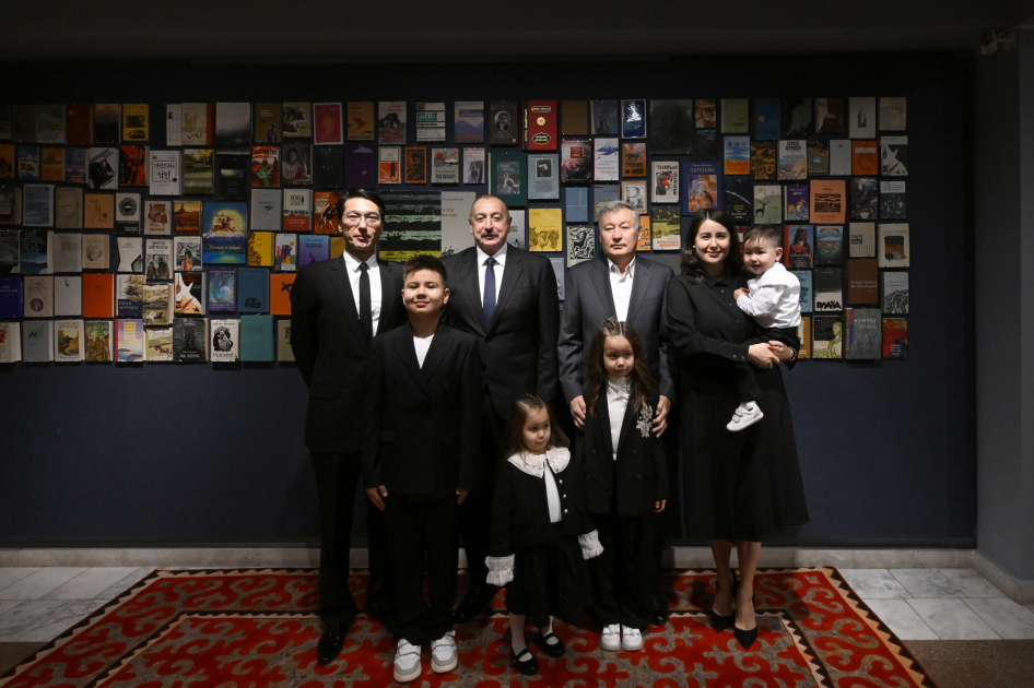 Bişkekdə Prezident İlham Əliyevə “Çingiz Aytmatov” ordeni təqdim edilib (FOTO/VİDEO) (YENİLƏNİB-2)