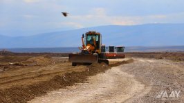 Tərtər-Ağdərə avtomobil yolunun inşasına başlanılıb (FOTO/VİDEO)