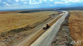 Tərtər-Ağdərə avtomobil yolunun inşasına başlanılıb (FOTO/VİDEO)