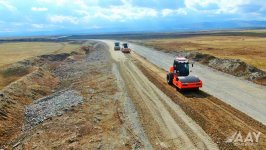 Tərtər-Ağdərə avtomobil yolunun inşasına başlanılıb (FOTO/VİDEO)