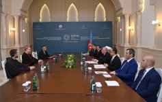 Əli Əsədov Dini Liderlərin Qlobal Sammitinin iştirakçıları ilə görüşlər keçirib (FOTO)