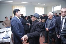 Xaçmazın Uzunoba kəndində sakinlərin müraciət və təklifləri dinlənilib (FOTO)