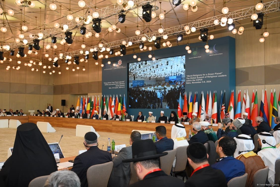 Dini Liderlərin Qlobal Bakı Sammitinin ilk iş günü başa çatıb (FOTO) (ƏLAVƏ OLUNUB)