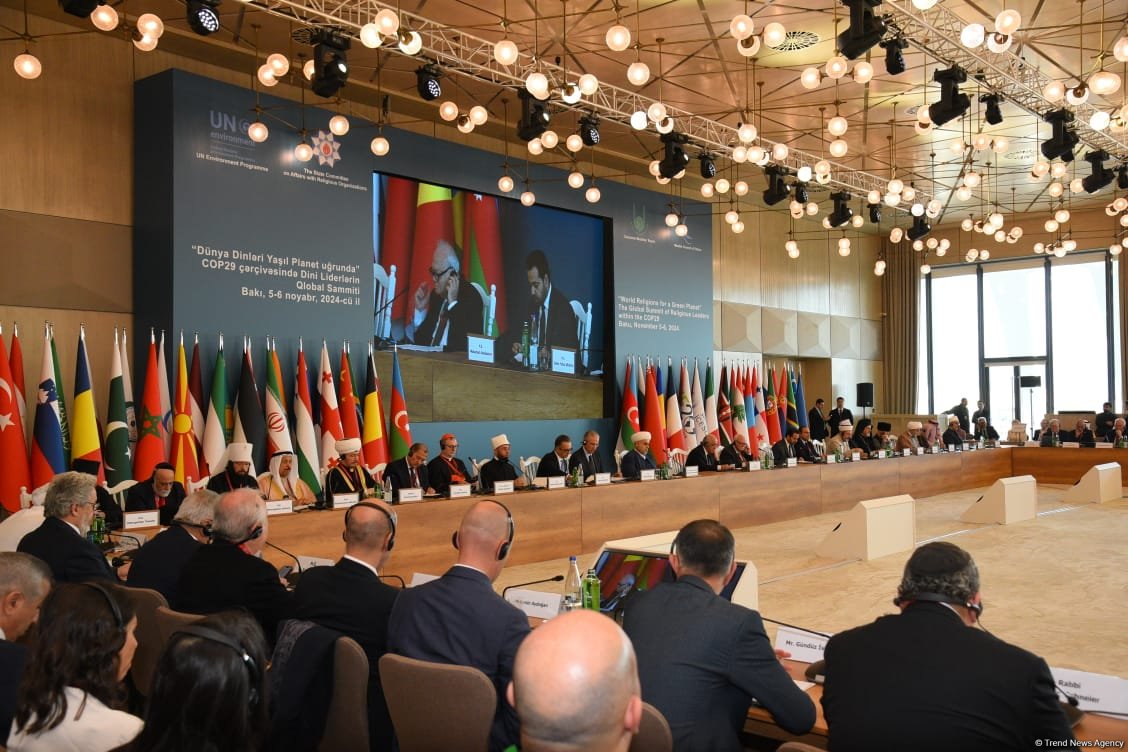 Dini Liderlərin Qlobal Bakı Sammitinin ilk iş günü başa çatıb (FOTO) (ƏLAVƏ OLUNUB)