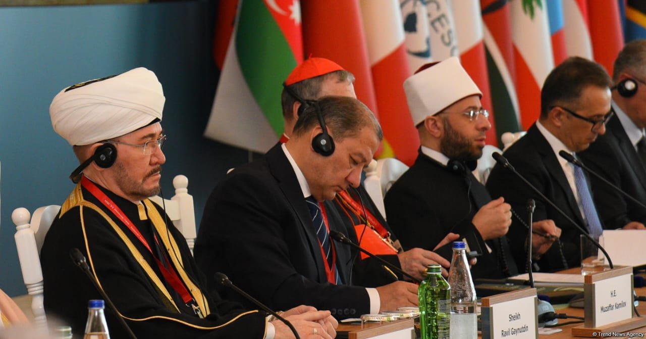 Dini Liderlərin Qlobal Bakı Sammitinin ilk iş günü başa çatıb (FOTO) (ƏLAVƏ OLUNUB)