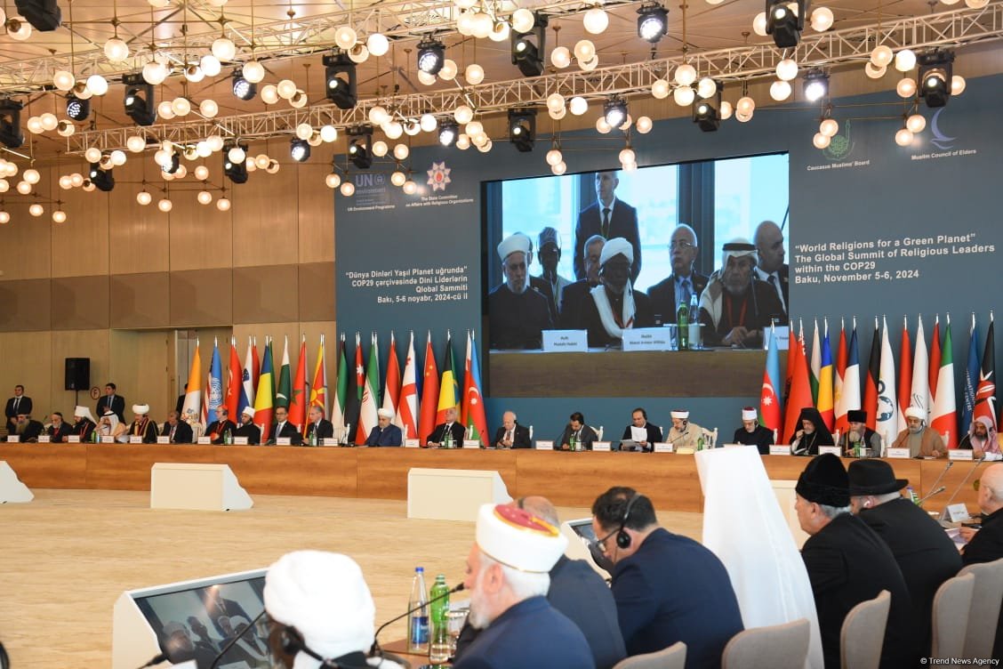 Dini Liderlərin Qlobal Bakı Sammitinin ilk iş günü başa çatıb (FOTO) (ƏLAVƏ OLUNUB)
