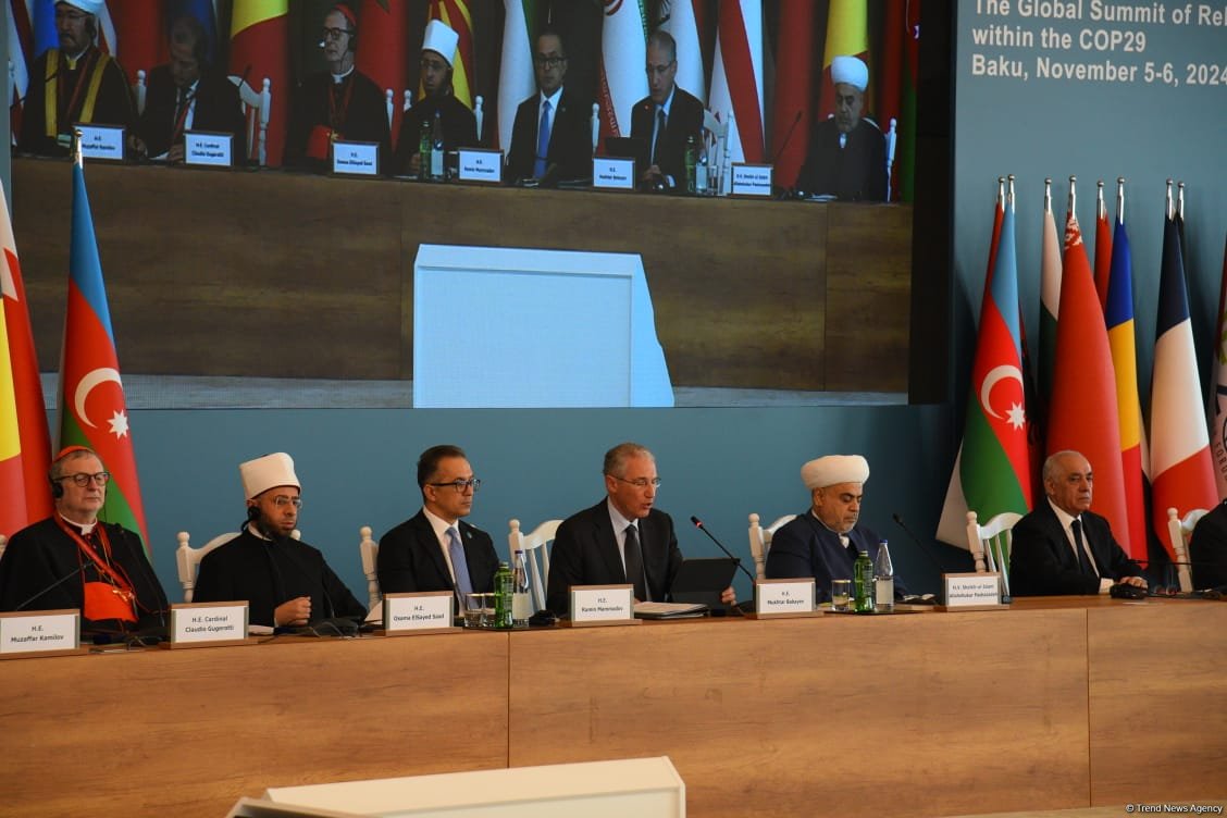 Dini Liderlərin Qlobal Bakı Sammitinin ilk iş günü başa çatıb (FOTO) (ƏLAVƏ OLUNUB)