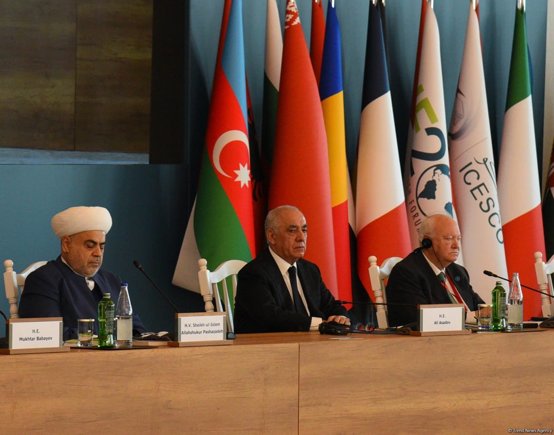 Dini Liderlərin Qlobal Bakı Sammitinin ilk iş günü başa çatıb (FOTO) (ƏLAVƏ OLUNUB)