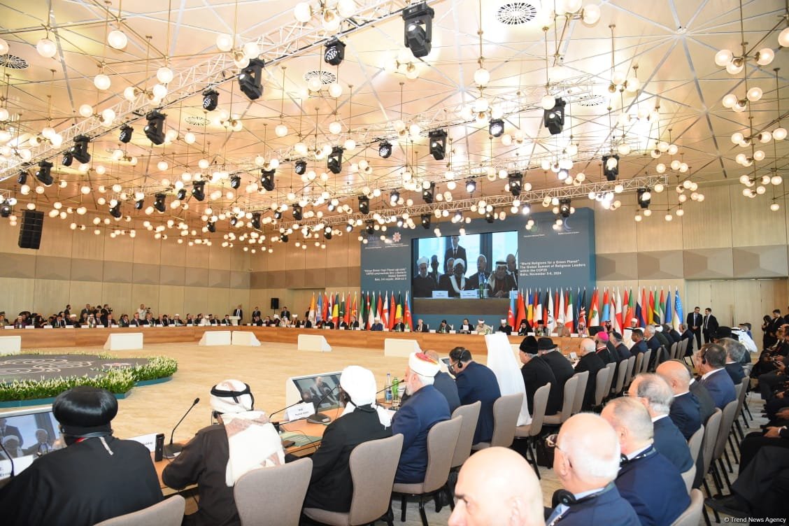 Dini Liderlərin Qlobal Bakı Sammitinin ilk iş günü başa çatıb (FOTO) (ƏLAVƏ OLUNUB)