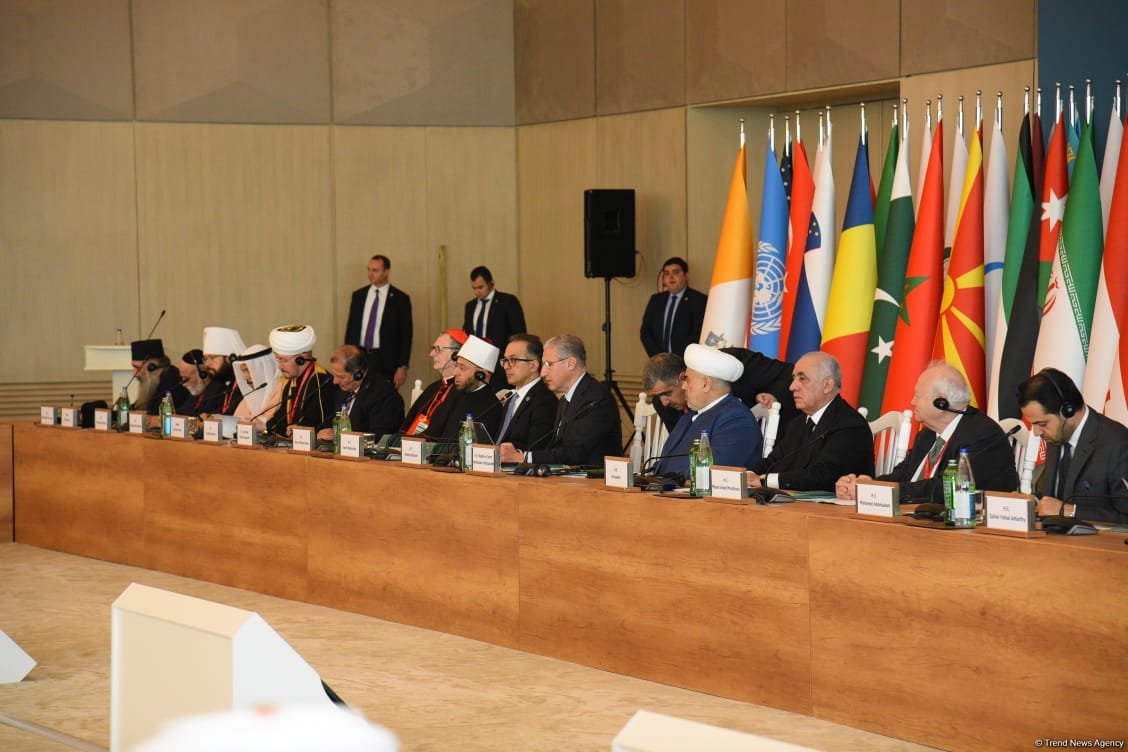 Dini Liderlərin Qlobal Bakı Sammitinin ilk iş günü başa çatıb (FOTO) (ƏLAVƏ OLUNUB)