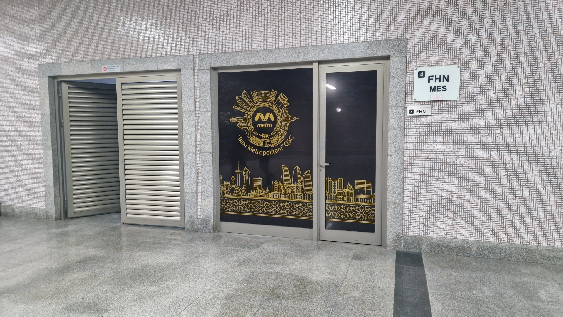 COP29-la əlaqədar Bakı metrosunda qərargah fəaliyyət göstərəcək (FOTO)